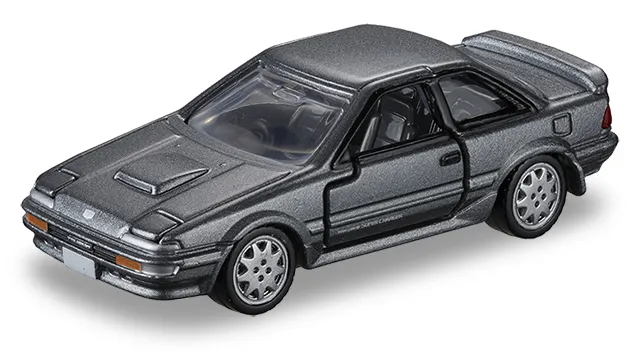 TT Mall 限定 Tomica Premium Toyota Sprinter Trueno AE92 官方商品照，灰色掀燈跑車