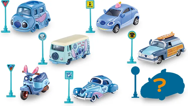 TOMICA TUNES Disney Characters Vol.3 史迪奇收藏 官方商品照
